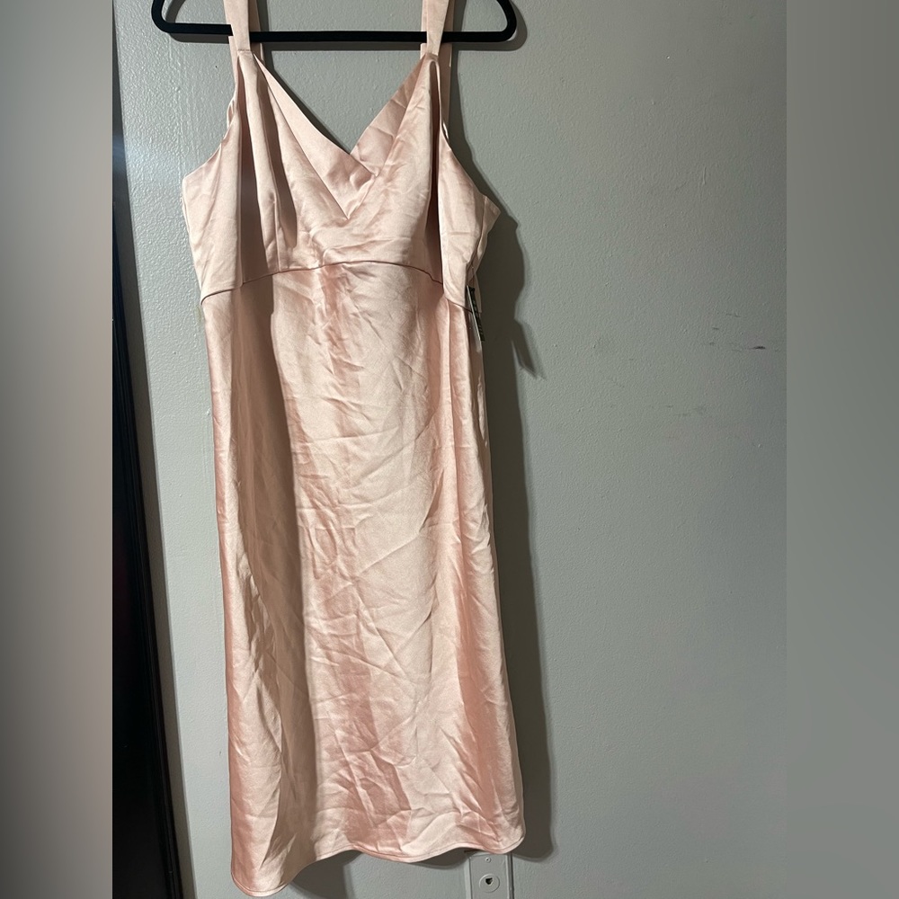 Rose gold express dress